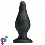 Анальная пробка Pretty Love Sturdy Silicone Anal Plug Black (6603BI0554)