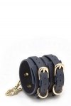 Наручники BONDAGE COUTURE ANKLE CUFF BLUE (T280805)