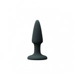 Анальная пробка COLOURS PLEASURES MINI PLUG BLACK (T280724)