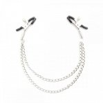Зажимы для сосков c двойной цепочкой Loveshop Double Chain (F61313)