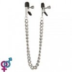 Зажимы на соски  Nipple play плоские (810378)