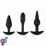 Набір анальних пробок Anal Pleasure Kit, Black (810210)