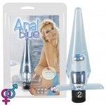 Анальна пробка Anal Blue Buttplug, 11х2,5 см