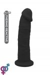 Фаллоимитатор Термоактивный REAL LOVE 9, Black, 22,9х5 см (DT21565)