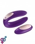Вибратор Satisfyer Double Plus Remote с пультом ДУ
