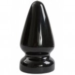 Анальна пробка гігантська Doc Johnson, чорна (DJ15867)