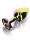 Анальна пробка металева середня Twilight Booty Jewel Toy Joy (TJ10278)