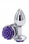 Анальна пробка NS Novelties REAR ASSETS ROSE SMALL PURPLE (T280872)