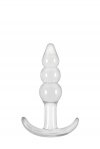 Анальна пробка прозора JELLY RANCHER T-PLUG RIPPLE CLEAR (T280406)