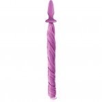 Анальна пробка із хвостом поні, Unicorn Tails, NS Novelties purple (T280415)