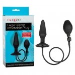 Анальна пробка з накачуванням L CalExotics Silicone Inflatable Plug, 13,2 x 1.7-3.7 см (CL12032)