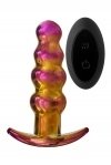 Анальна пробка із вібрацією скляна Dream Toys GLAMOUR GLASS (DT21944)