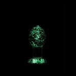 Анальна пробка скляна NS Novelties, що світиться FIREFLY GLASS PLUG MEDIUM CLEAR (T280468)