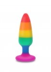 Анальний затор TOY JOY Hunk Plug, L, різнокольоровий, 13 х 3.9 см (TJ10551)