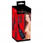 Анальный душ с насадками Bad Kitty Intimate Shower, 3 насадки, черный (528862)