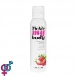 Массажная пена Love To Love TICKLE MY BODY, 150 мл (Клубника)