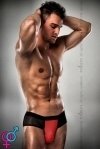 Чоловічі труси 007 THONG red