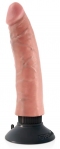 Вибратор реалистичный на присоске King Cock, телесный (PD544450)