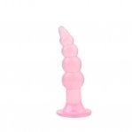 Рифленная анальная пробка Chisa Hi-Rubber Bumpy Butt Plug (CH30716)