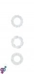Кольцо MENZSTUFF STRETCHY COCK RINGS, CLEAR (DT20835)