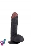Вибромассажер BIGSTUFF 7.5INCH BLACK (DT20873)
