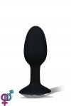Анальная пробка CRYSTAL AMULET SILICONE BUTT PLUG LARGE (DT50983)