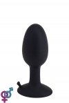 Анальная пробка с внутренним шариком ROLL PLAY SMALL BLACK (DT51079)