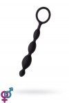 Анальный стимулятор A-Toys, Anal chain, silicone, black, 19,5 см (661100761308)