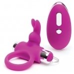 Ерекційне кільце з вібрацією Happy Rabbit Remote Control Cock Ring (FS75087)