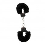 Наручники EASYTOYS Furry Handcuffs - Black (ET28044)