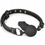 Кляп EASYTOYS BALL GAG WITH SILICONE DONG (ET28228)
