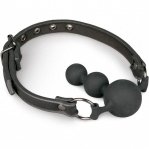  Кляп-елочка Easytoys Ball Gag With Silicone Beads (ET28235)