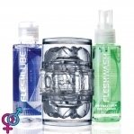 Мастурбатор Fleshlight Quickshot Vantage Value Pack: мастило й засіб (F19877)