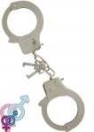 Наручники без меха «Large Metal Handcuffs»