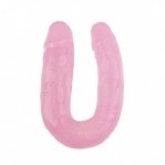 Фаллоимитатор двойной Chisa Hi-Rubber 14 Pink (CH41676)