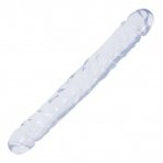 Фаллоимитатор двойной 12-дюймовий Crystal Jellies (DJ15307-1)