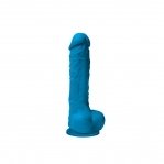 Фалоімітатор силікон NS Novelties COLOURS PLEASURES 7'' DILDO BLUE (T280977)