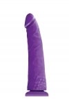 Фалоімітатор силікон NS Novelties COLOURS PLEASURES THIN 8INCH PURPLE (T280062)