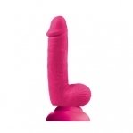 Фалоімітатор COLOURS SOFTIES 6INCH DILDO PINK (T280068)