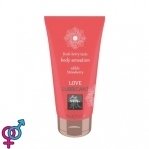 Съедобный лубрикант SHIATSU Love Клубника, 75 мл (HOT67044)