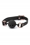 Кляп NS Novelties BONDAGE COUTURE BALL GAG BLACK (T280951)