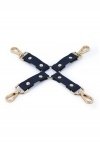 Хрестоподібний фіксатор NS Novelties BONDAGE COUTURE HOG BLUE TIE (T280885)