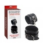 Наручники Chisa Behave Luxury Fetish OBEY ME LEATHER HAND CUFFS (CH85552)