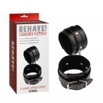 Оковы Chisa Behave Luxury Fetish Black (CH11442)