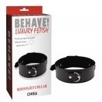 Нашийник Behave Luxury Fetish Midnight collar Chisa (CH97542)