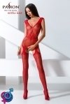 Бодистокинг Passion BS062 red, комбінезон, імітація панчіх (PBS062R)