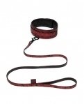 Поводок Fifty Shades of Grey Sweet Anticipation Reversible Faux Leather Collar and Lead (FS83667)