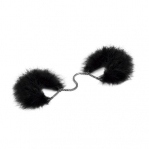 Пушистые наручники Bijoux Indiscrets Za za zu - feahter handcuffs, перьевые, подарочная упаковка (SO2673)
