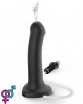 Кончающий фалоімітатор Strap-On-Me Dildo Cum Black