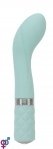 Розкішний вібратор PILLOW TALK - Sassy Teal з кристалом Swarovski
